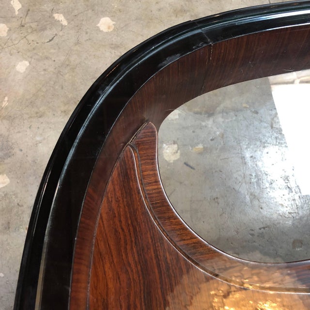 1940s Midcentury Dining Table in Cherrywood by Paolo Buffa for Arrighi, Italy, 1940s For Sale - Image 5 of 12