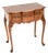 Antique Console Table in Burr Walnut, 1900 For Sale