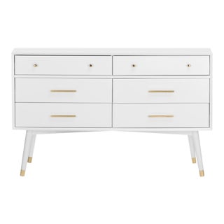 Retro Dresser in White For Sale