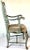 20th Century Cannel & Chaffin Hand Painted Chinoiserie Armchair For Sale - Image 4 of 12