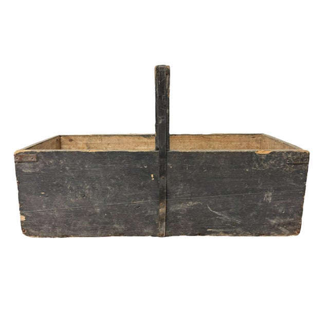 Wood Pair of Early 20th Century French Garden Trugs For Sale - Image 7 of 12