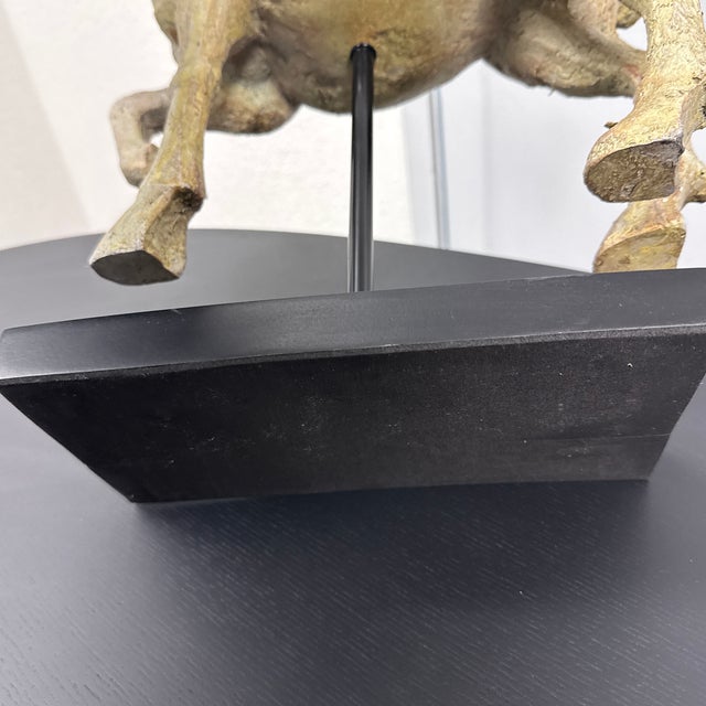 Tang Dynasty Horse Silhouette on Stand For Sale - Image 12 of 12