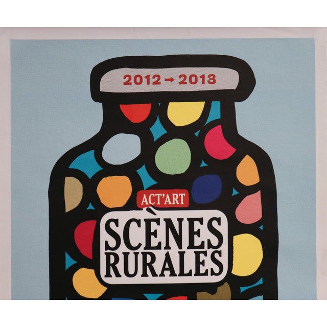 Date: 2013 Size: 16 x 23.5 inches Artist: Michel Bouvet About the poster: This is a poster that was created for Scènes...