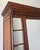 Metal Antique French Carved Oak Mirrored 2-Drawer Armoire For Sale - Image 7 of 18
