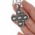 Contemporary Retired James Avery Beaded cross pendant with necklace in sterling For Sale - Image 3 of 9