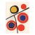 Calder Lithograph Dm48201 Derriere Le Miroir 1973 For Sale