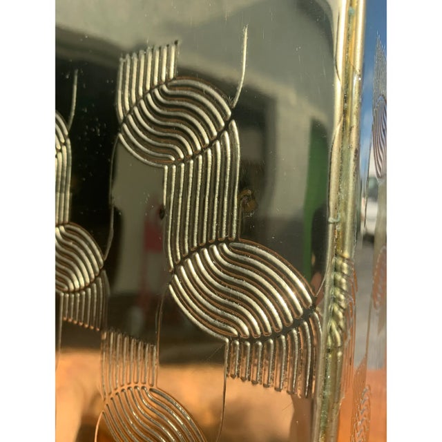 1970s Pierre Cardin Style Brass and Lucite Table Lamp For Sale In Miami - Image 6 of 13