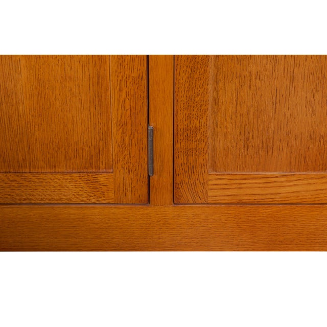 Mission 3 Door & 3 Drawer Sideboard - 70" - Walnut For Sale - Image 4 of 18