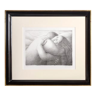Embrace, George Tooker Lithograph For Sale