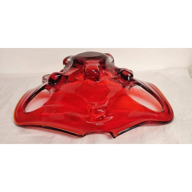 Vintage Italian Crystal Table Center, 1970s For Sale - Image 6 of 9