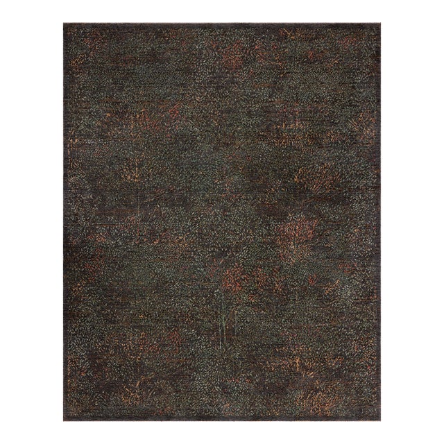 Loloi Winchester Ink / Forest 7'-9" x 10' Area Rug For Sale