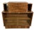 Vintage Art Deco Burr Walnut Display Cabinet, 1930s For Sale