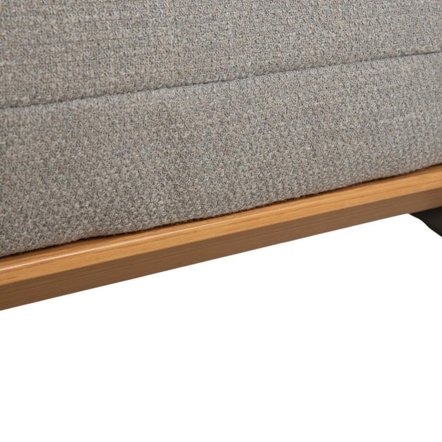 HS.420 Ottoman in Fabric and Wood from Hülsta For Sale - Image 4 of 11