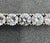 9.05 Ct Diamond Tennis Bracelet For Sale - Image 4 of 8