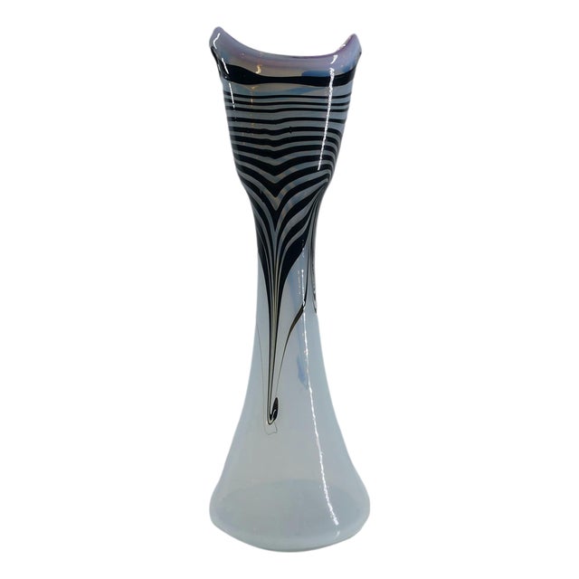 Glass Vase from Eisch, 1992 For Sale