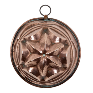 Vintage Copper "Star" Pattern Mold