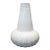Hand-Crafted Thai Ceramic Vase, White Glaze, For Sale