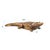 Antiqued Gold Crocodile Sculpture For Sale - Image 11 of 11
