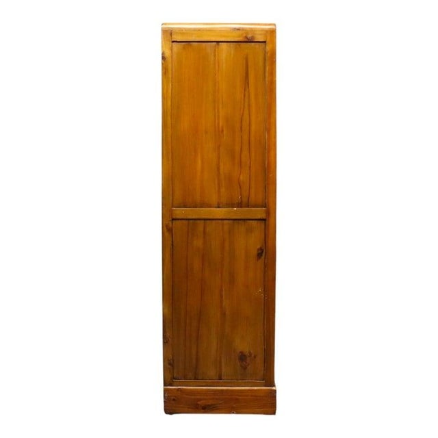 Brown Oversized Antique Mahogany 10-Drawer Lingerie Chest C1930 For Sale - Image 8 of 9