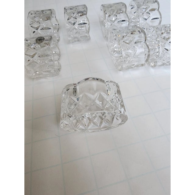 Gorham Crystal Napkin Rings For Sale - Image 4 of 7