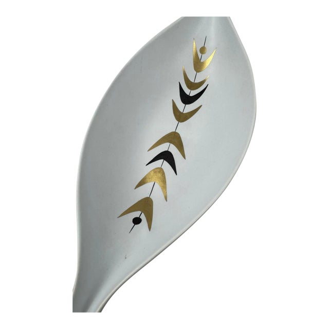 Stig Lindberg Pongo Leaf Tray: Mid-Century Modern Scandinavian Pottery For Sale
