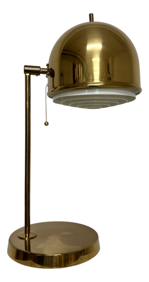 Scandinavian Model B075 Brass Table Lamp by Eje Ahlgren for Bergboms, 1960s