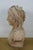 Late 20th Century Late 20th Century Classical Clay Terracotta Vailed Vestal Bust of a Woman Statue Sculpture 19" For Sale - Image 5 of 11