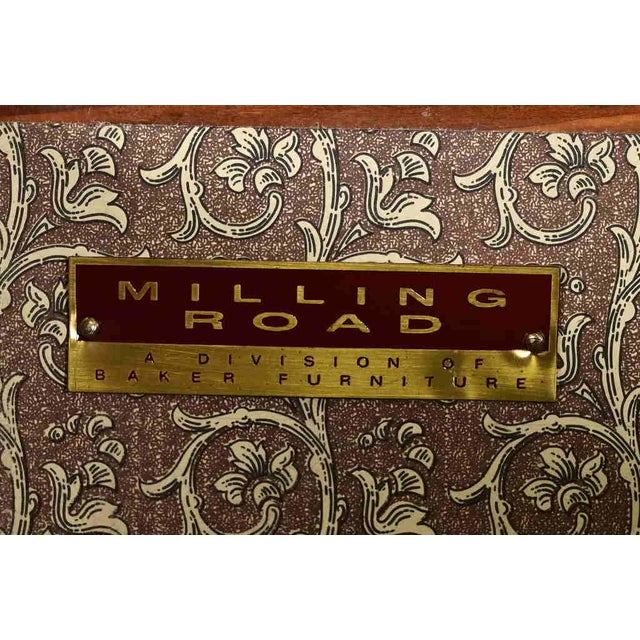 Brown Baker Furniture Italian Provincial Carved Maple Dresser or Chest of Drawers For Sale - Image 8 of 15