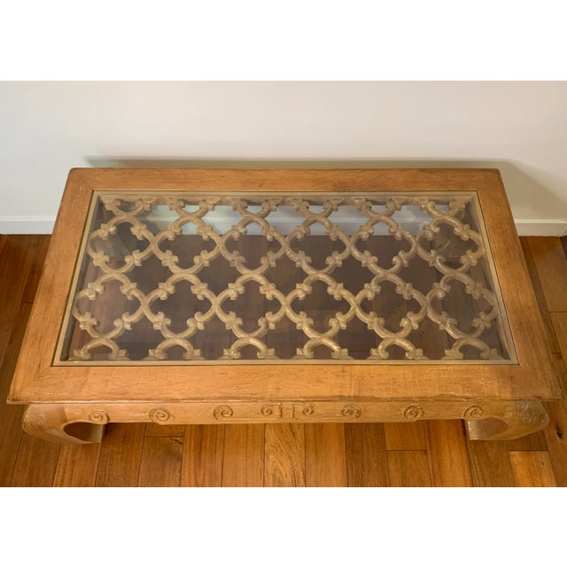 Century Furniture Vintage Chinoiserie Style Century Furniture Coffee Table For Sale - Image 4 of 9