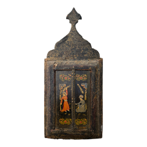Antique Persian Quajar Wall Mirror