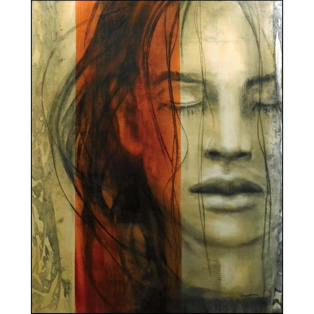 "Seasons" by Andre Desjardins Original Oil Painting on Canvas Hand signed by the artist Framed Size: 55" x 43" Image Size:...