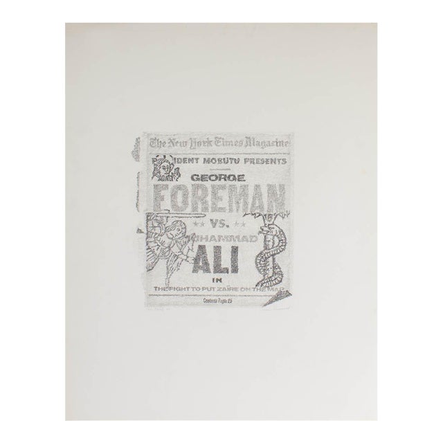 “One Fall #1” Graphite Drawing Signed by James Spencer Russell For Sale