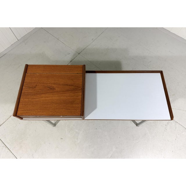 1950s Telephone Bench Hall Bench, 1960s For Sale - Image 5 of 15