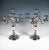Art Deco Five-Flame Silver Candelabras by Wilhelm Binder Germany, 1920, Set of 2 For Sale - Image 3 of 8