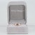 Modern Purple Spinel Ring With Earth-Mined Diamond Accents: Solid 14k Gold, Round 4mm, Size 6.75 For Sale - Image 3 of 9