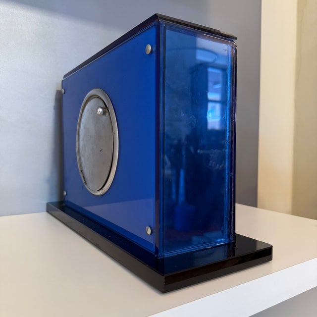 Large Vintage Art Deco Table Clock, 1920s For Sale - Image 3 of 8