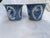 Blue and White Chinese Porcelain Cachepots a Pair For Sale - Image 4 of 9