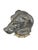 Victorian Antique Figural Dog Head Tobacco / Cigarette Box ~ Circa Late 19th Century For Sale - Image 3 of 11