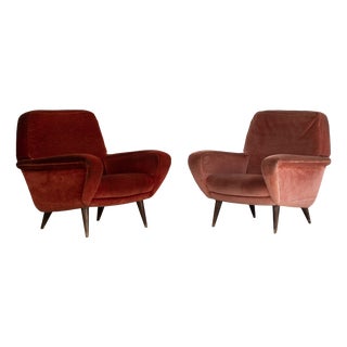 Model 830 Chairs by Gianfranco Frattini for Cassina, Italy, 1954, Set of 2 For Sale