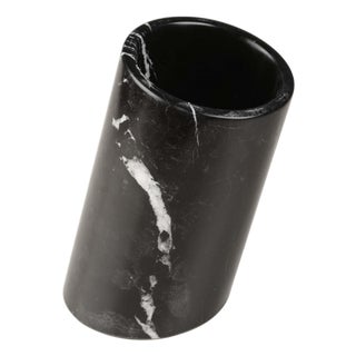Black Marble Gioia Wine Chiller by Nina Magon For Sale