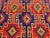 Maimana Kilim Area Rug, Handwoven Wool, 7x10, Indigo & Orange For Sale - Image 12 of 12