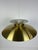 Danish Pendant Lam in Brushed Aluminium, 1970s For Sale - Image 3 of 4