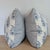 Katie Leede Mughal Garden Pillows With Blue Striped Backs- Pair For Sale In Greensboro - Image 6 of 7