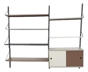 Vintage Dutch Wall Unit by Tjerk Reijenga for Pilastro, 1950s