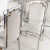 Vintage Steel and Brass Armchairs, 1970s, Set of 6 For Sale - Image 4 of 11