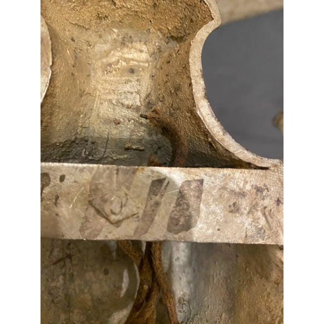 A pair of circa 1920’s Caldwell sconces silver plated finish. 4 vailable