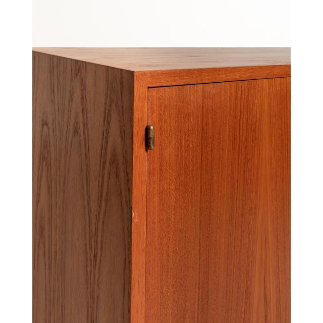Wood Swedish Teak Casino Highboard, 1950s For Sale - Image 7 of 10