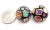 Black 1990s Verdura Fulco Color Stone Black Enamel Yellow Gold Earrings, Pair For Sale - Image 8 of 11