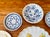 Carlsbad Porcelain Blue and Yellow Antique Wall Plate Decor - Set of 9 For Sale - Image 4 of 16