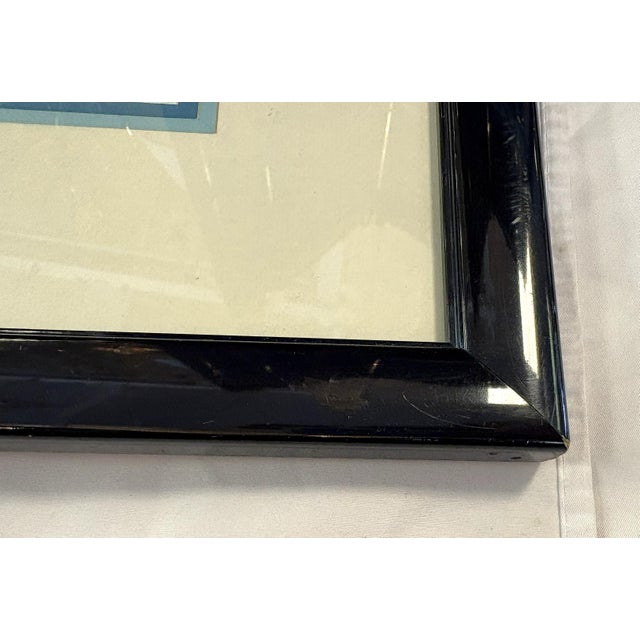 Signed and Framed Original Watercolor Painting of 'The Piazza at San Marco Square' For Sale - Image 12 of 18